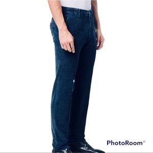 LAST ONE! DOCKERS Alpha Khaki Men's Navy Blue Pants Slacks Slim Fit Size W38xL30